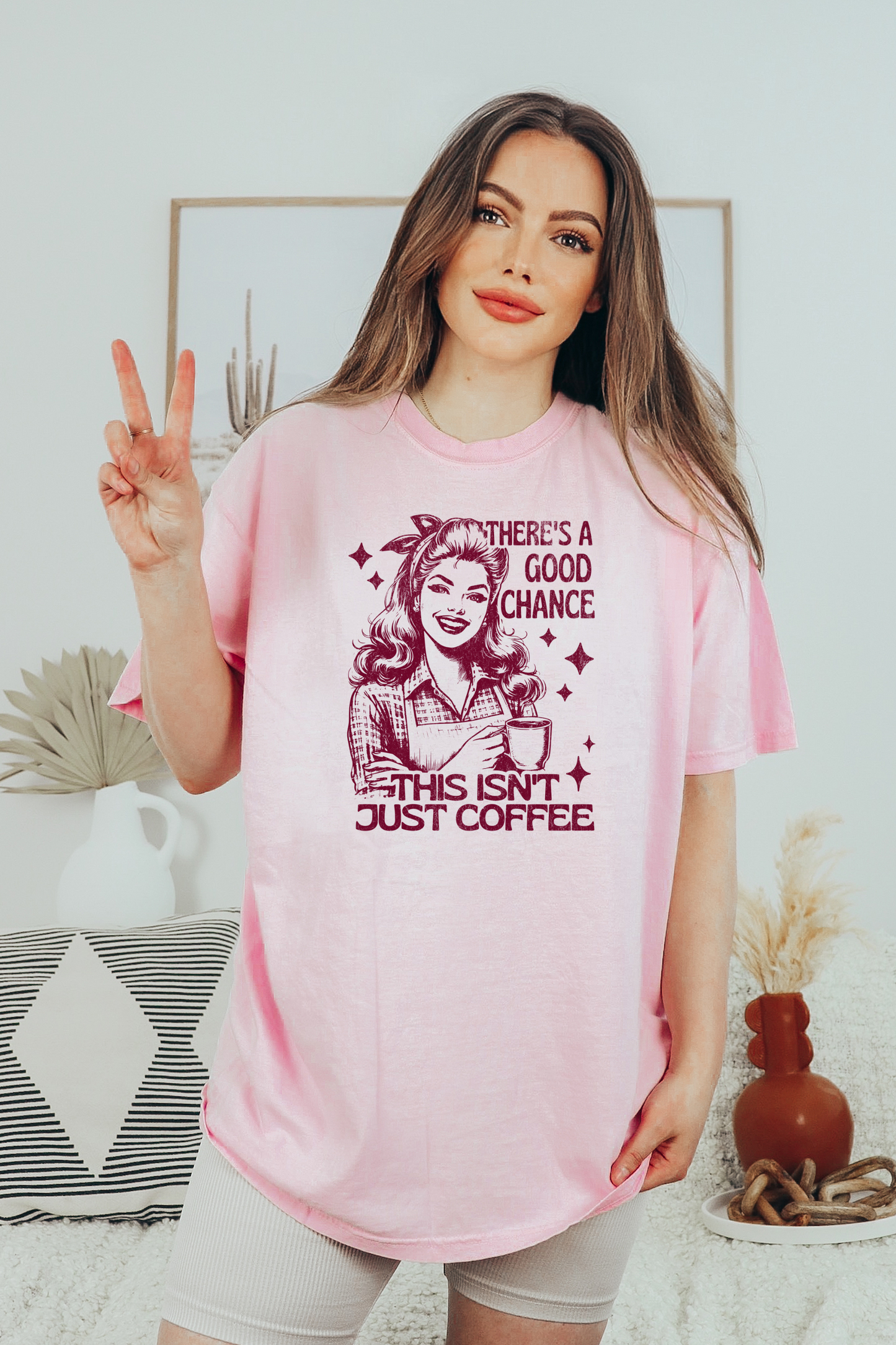 There's a good chance this isn't coffee Blossom Tee